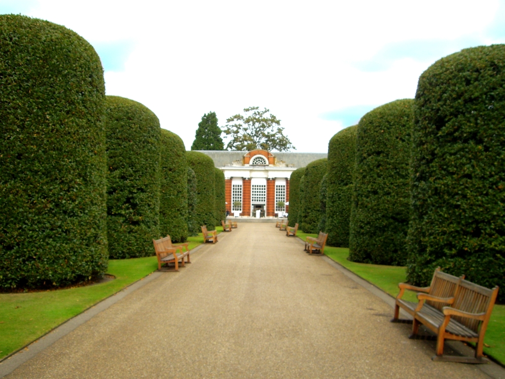 ロンドンの公園のある建物