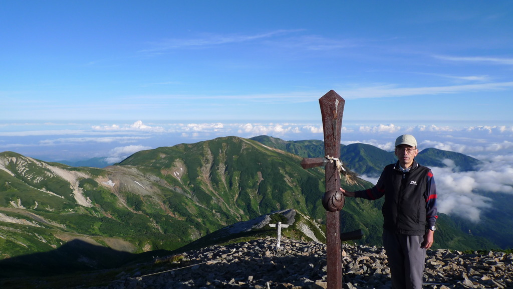 小蓮華山(2763m)