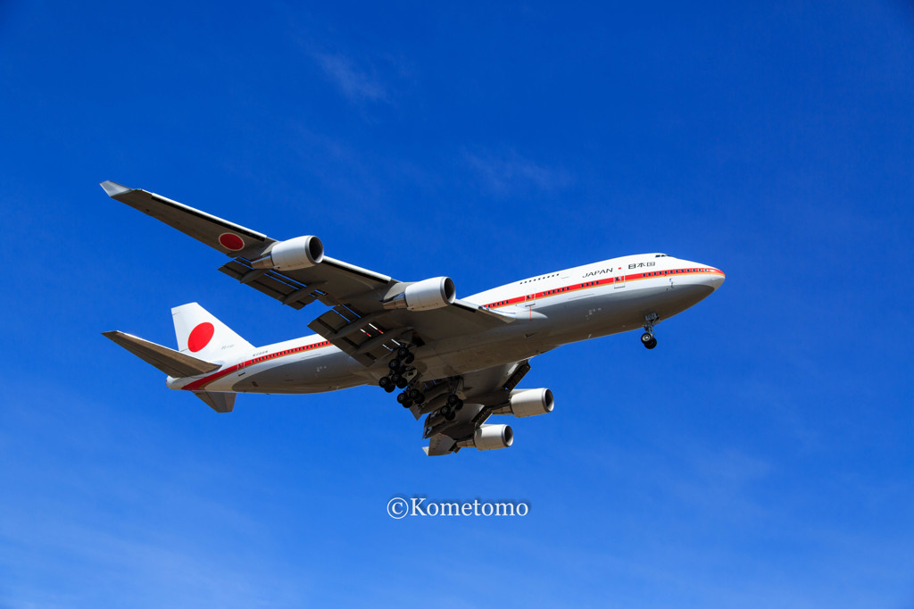 政府専用機20150413-1