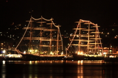 長崎帆船まつり2012　ライトアップ02