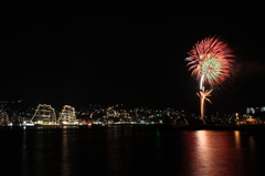 長崎帆船まつり2012　花火01