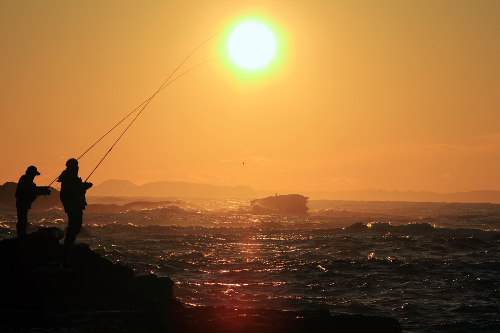 初釣り