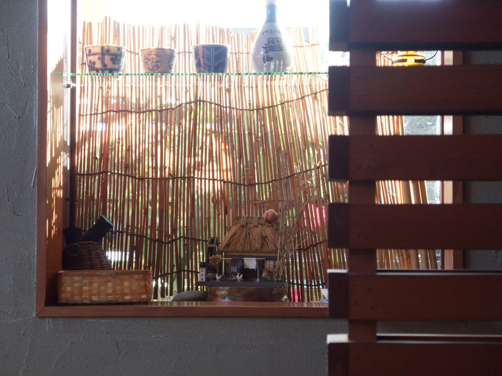 蕎麦屋のインテリア