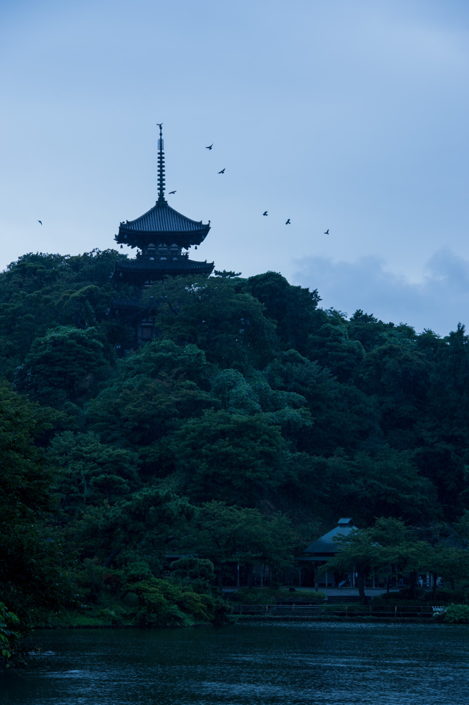 旧燈明寺三重塔