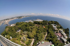 江ノ島展望灯台からの眺望