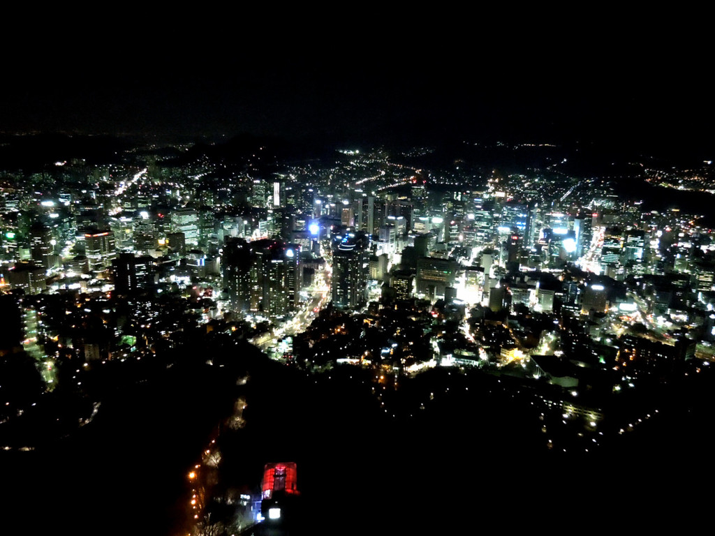 Nソウルタワーからの夜景 By Takashi92 Id 写真共有サイト Photohito