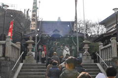 地元の神社で初詣