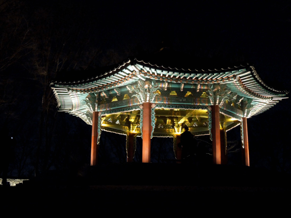 公園の夜