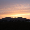 4/20　今日の夕日