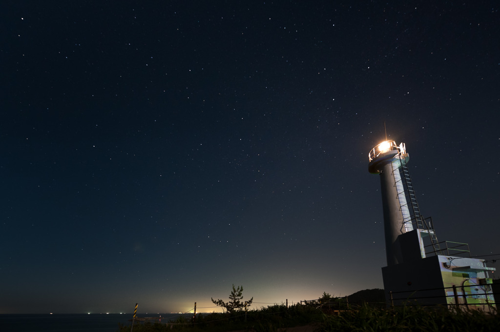 岬　星を鏤めて