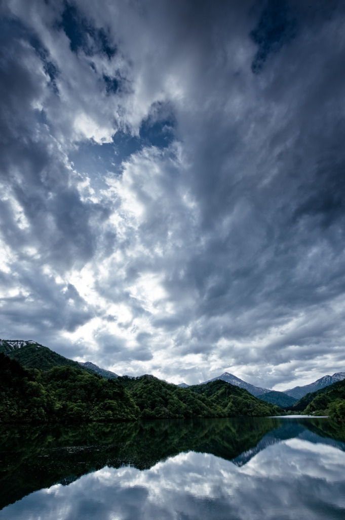 Heavy cloudy weather