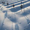 雪かげ足かげ　