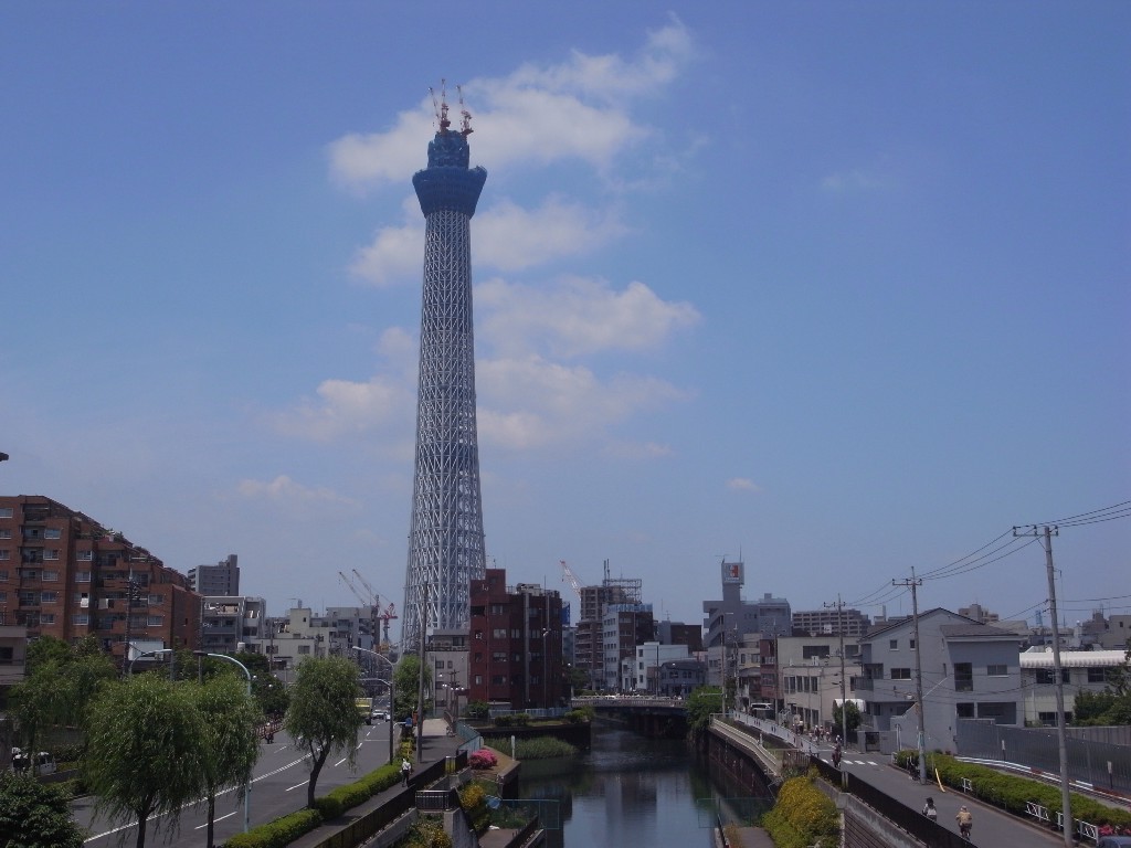 東京スカイツリー俯瞰