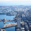 みなとみらいジオラマ　山下公園方面