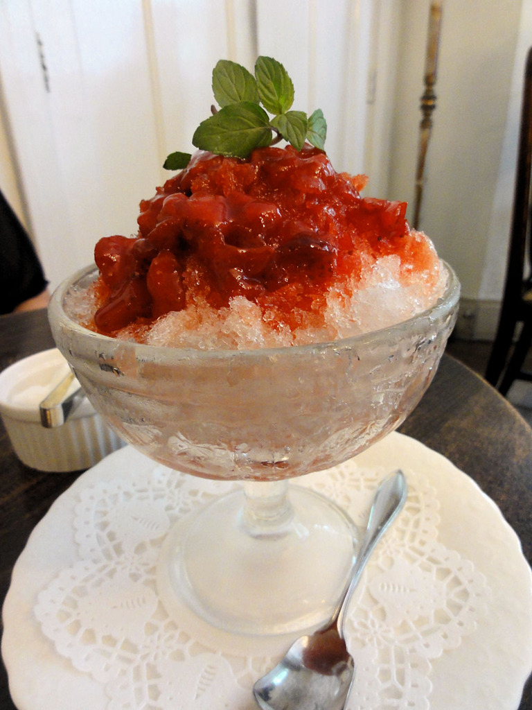 ストロベリーフラッペ630円