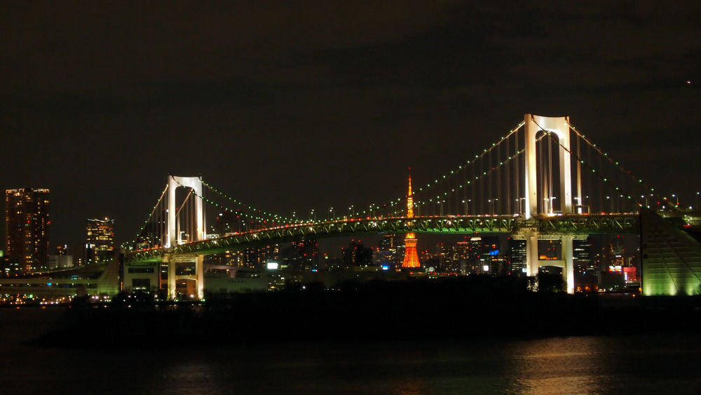 レインボーブリッジ夜景