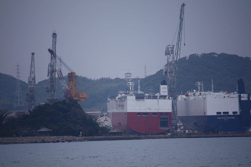 巌流島と造船所