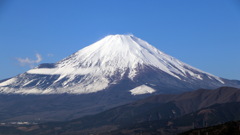 大野山山頂からの富士山