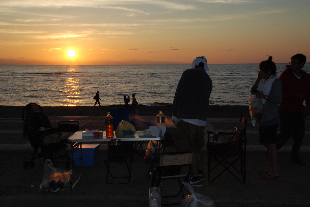 ある日のサンセットＢＢＱ