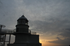 樫野崎灯台の朝
