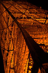 夜の鉄骨 （東京タワー）
