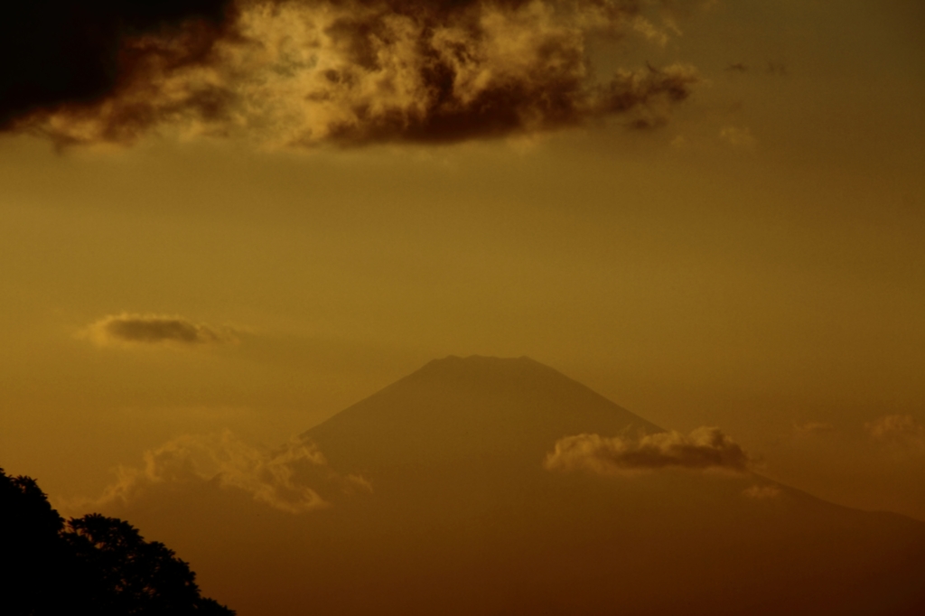 富士夕景