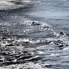 海輝く