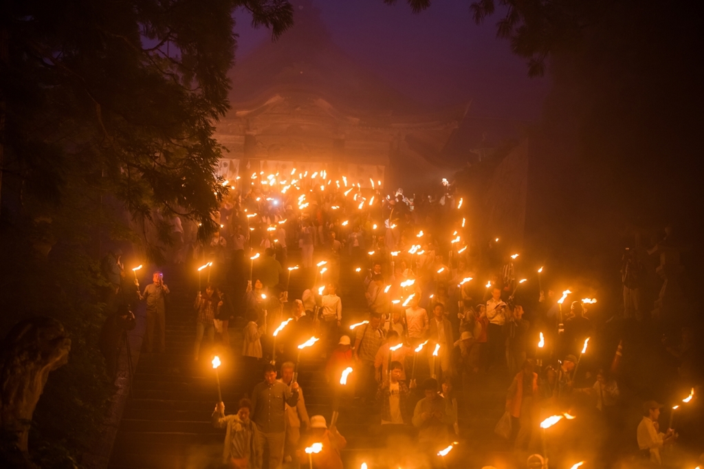 2014大山たいまつ 