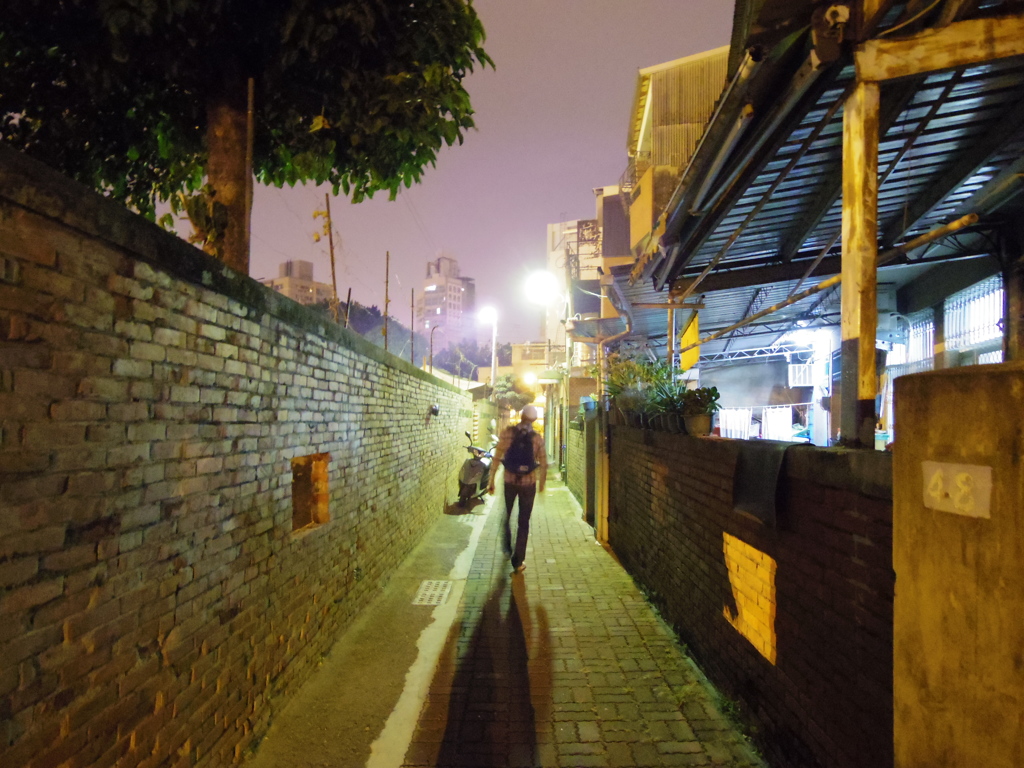 台南の路地