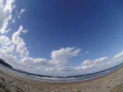 青空の日本海