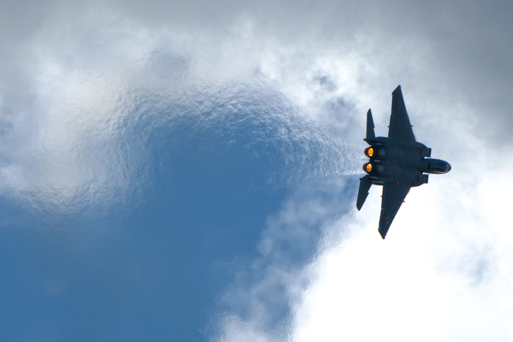 18年岐阜基地航空祭予行 F-15