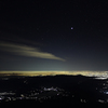 山頂の夜景