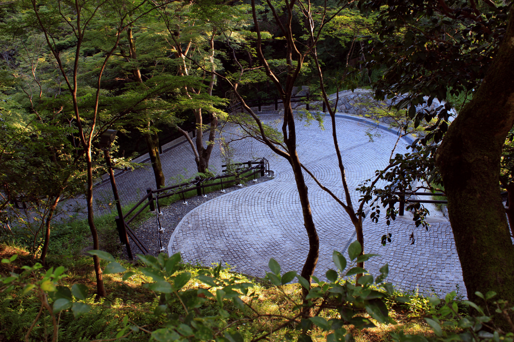 清水寺にて