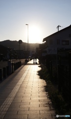 最後の光に包まれて