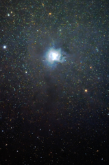 アイリス星雲付近