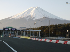 冬の富士山