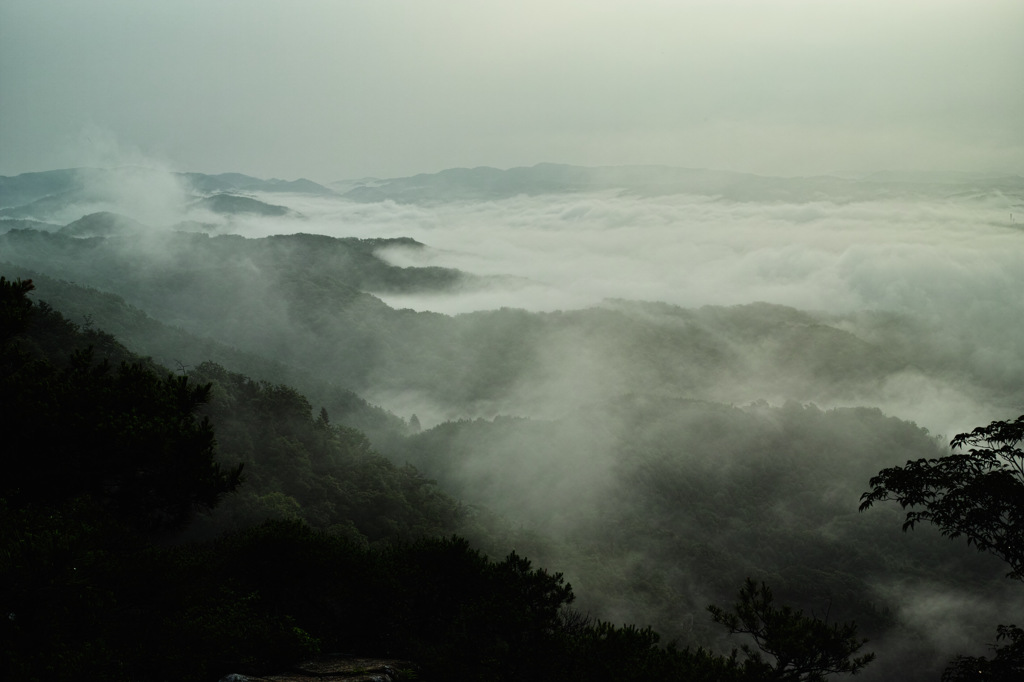 鬼城山より