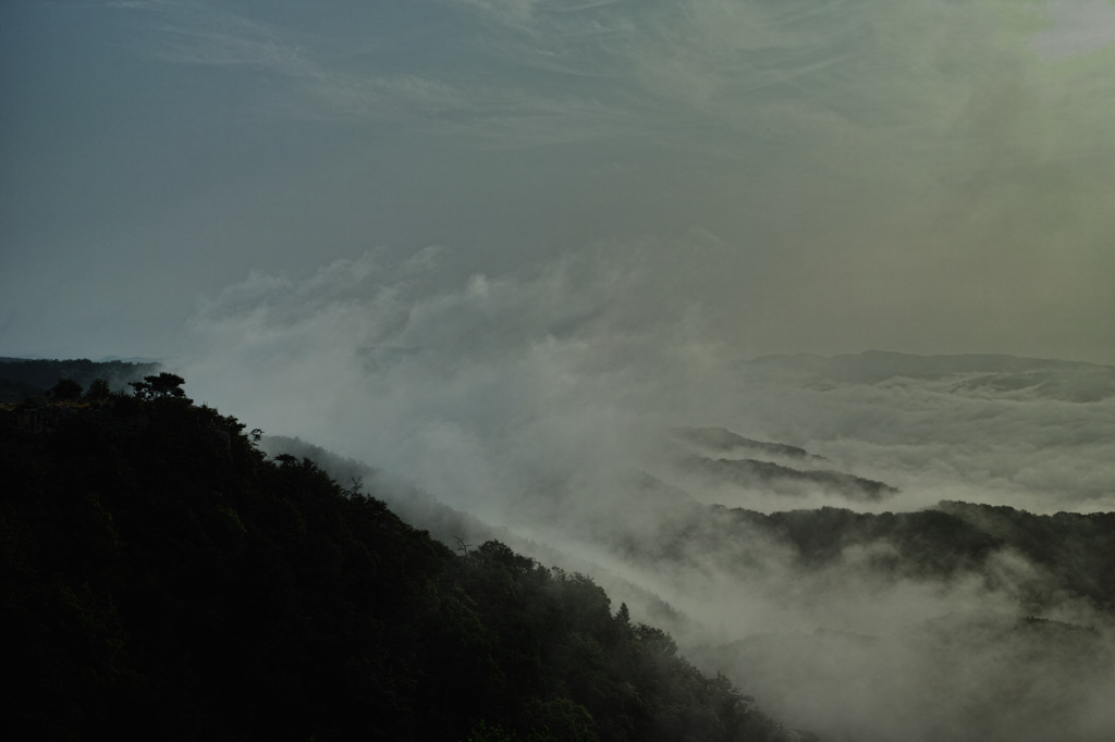 鬼城山より　2