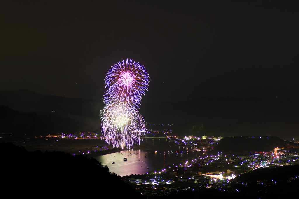 笠岡港まつり花火大会-1