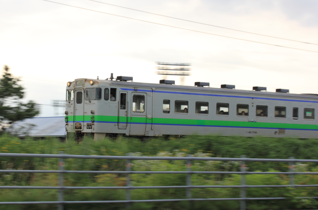初電車！