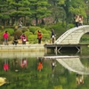 縮景園　それぞれの楽しみ方
