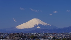 横浜からの富士山