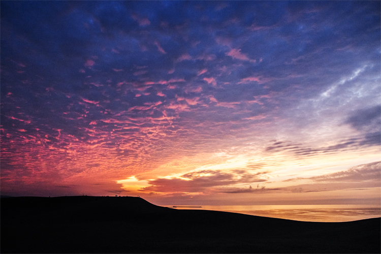 砂丘の夕暮れ　その2