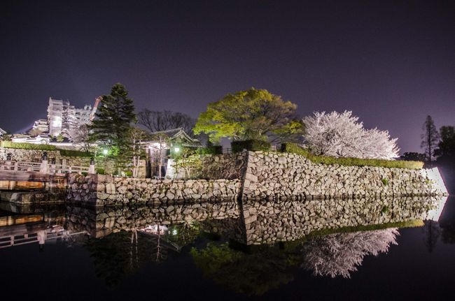 夜の姫路城