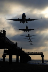 飛行機