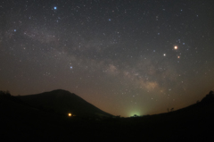 夜の大山　その2