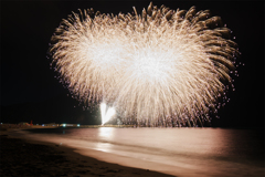海辺の花火大会　その1