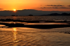 夕暮れ