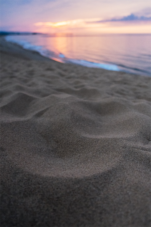 砂丘の夕暮れ　その3