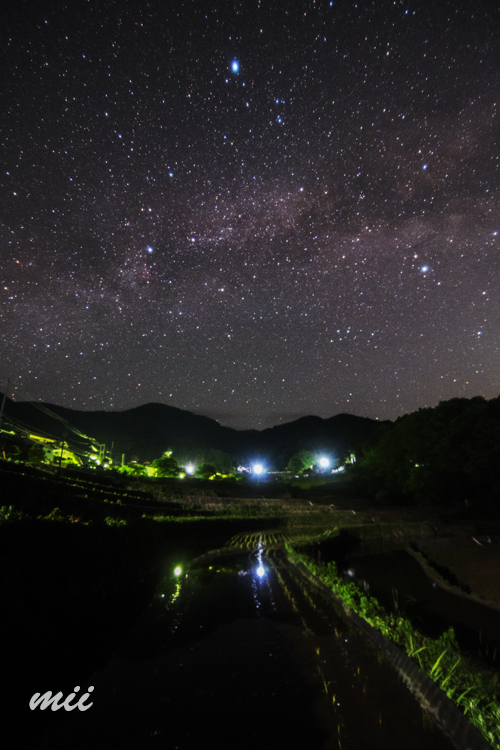 夜の田舎　その2